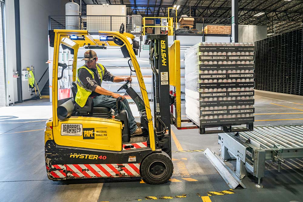 fork lift driver distribution recruitment