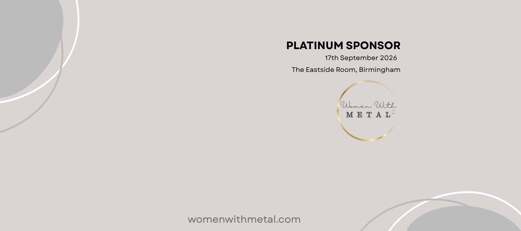 Marshall Harmony Announced as Platinum Sponsor for Women With Metal Conference 2026